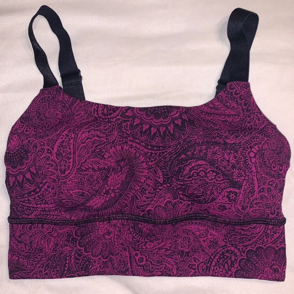 Lululemon Adjustable Strap Sports Bra